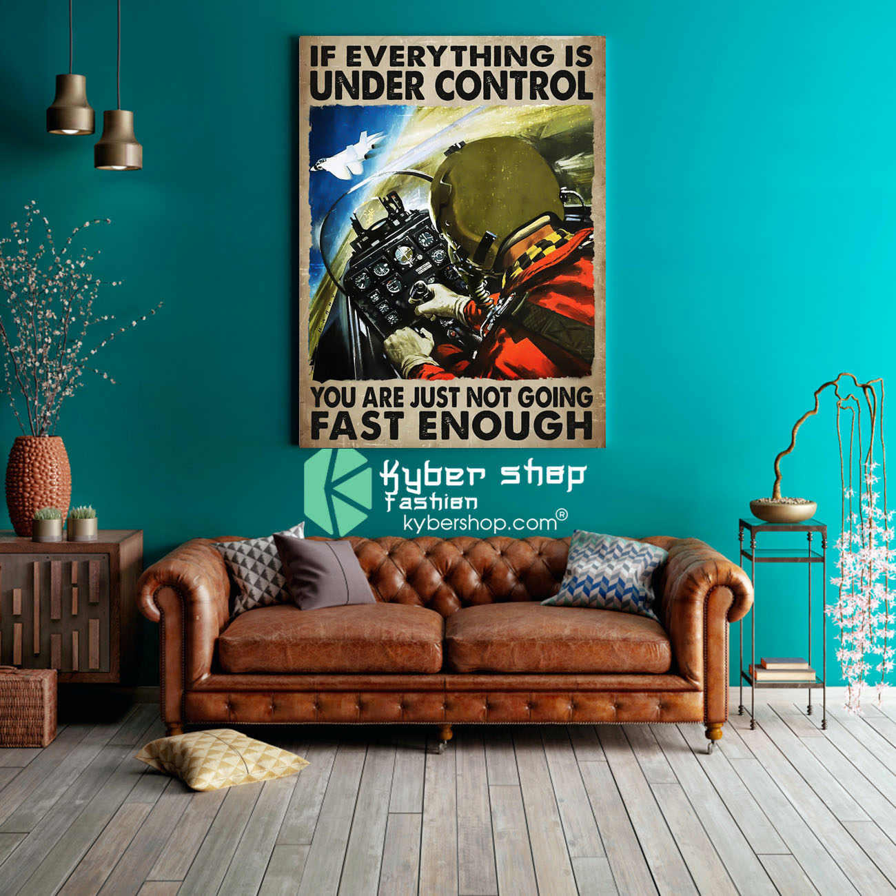 If everything is under control you are just not going fast enough poster 3 If everything is under control you are just not going fast enough poster 3