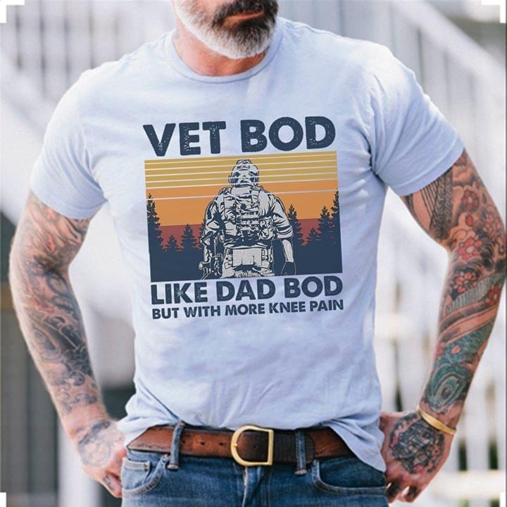 Vet bod like dad bod but with more knee pain shirt, hoodie 2 Vet bod like dad bod but with more knee pain shirt