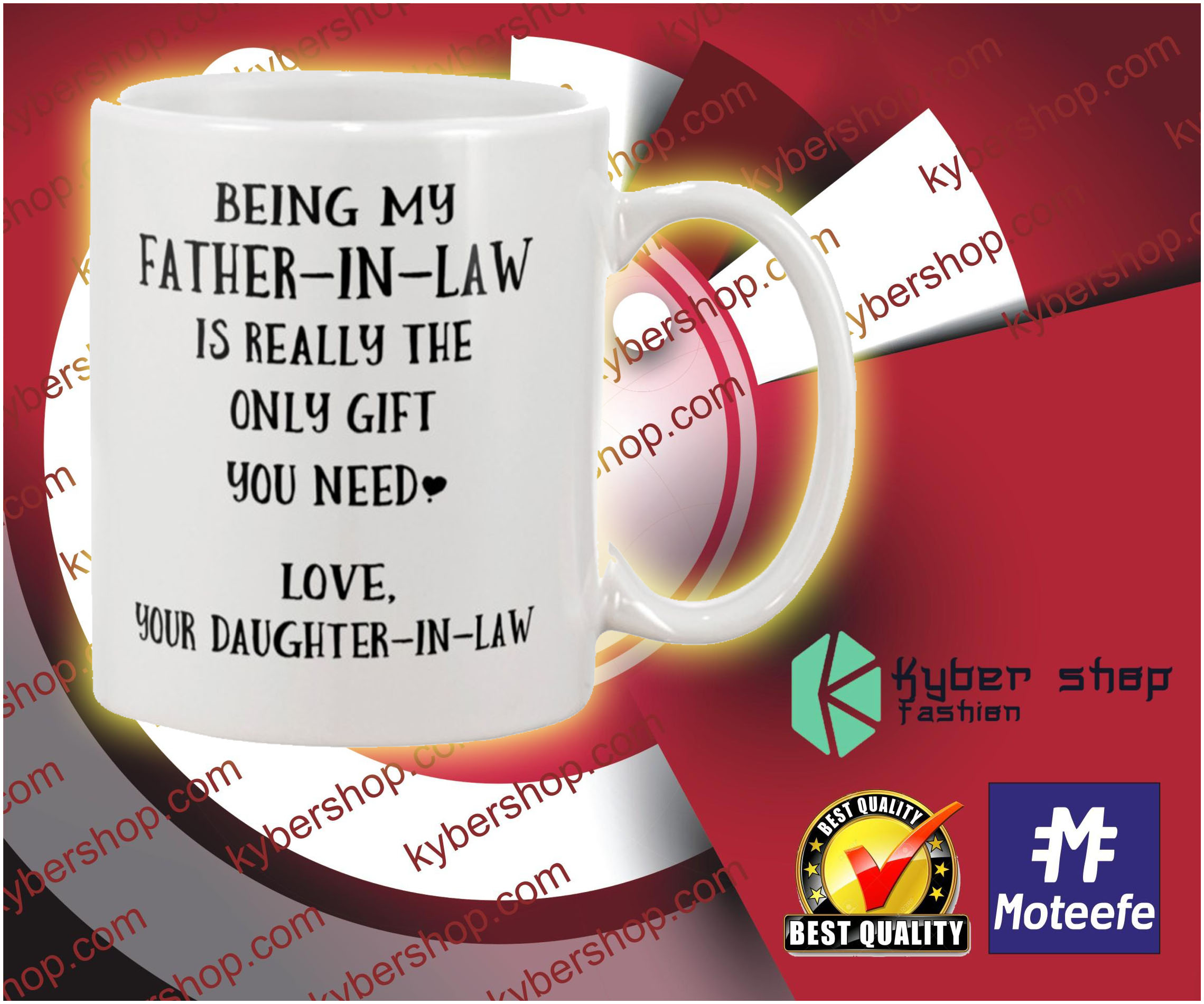 Being my father in law is really the only gift you need mug 2 Being my father in law is really the only gift you need mug