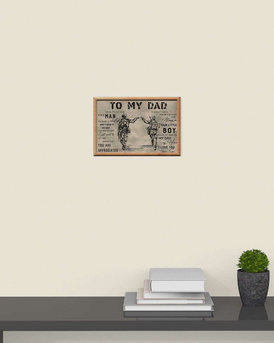 Veteran To my day I know it's not easy for man poster 2 Veteran To my day I know its not easy for man
