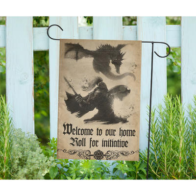 Welcome to our home roll for initiative flag 5 Welcome to our home roll for initiative flag