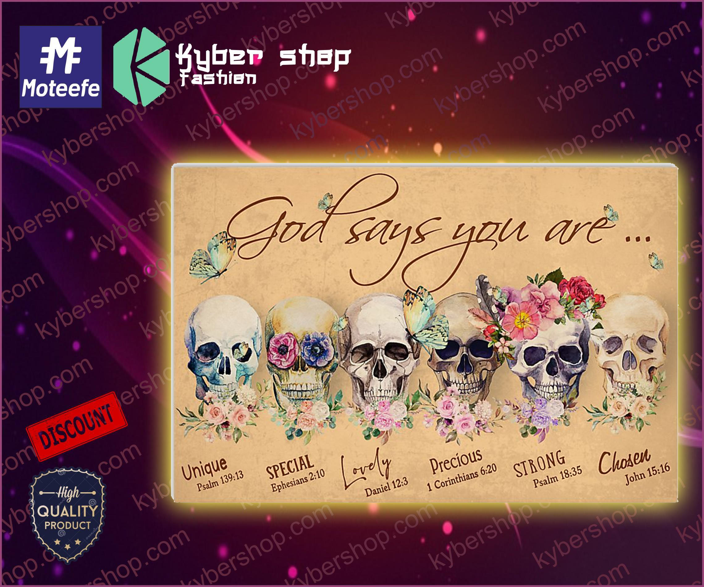Skull God Says You Are Poster 4 Skull God Says You Are Poster