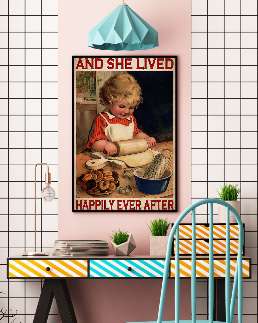 Girl and she lived happily ever after poster 2 Girl and she lived happily ever after poster