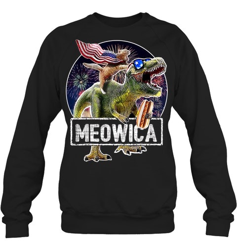 Meowica t rex shirt 2 Meowica t rex shirt