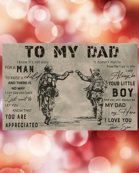 Veteran to my dad poster 3 Veterantomydadposter