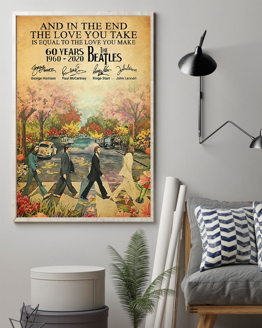 And in the end the love you take is equal to the love you make poster 2 And in the end the love you take is equal to the love you make poster