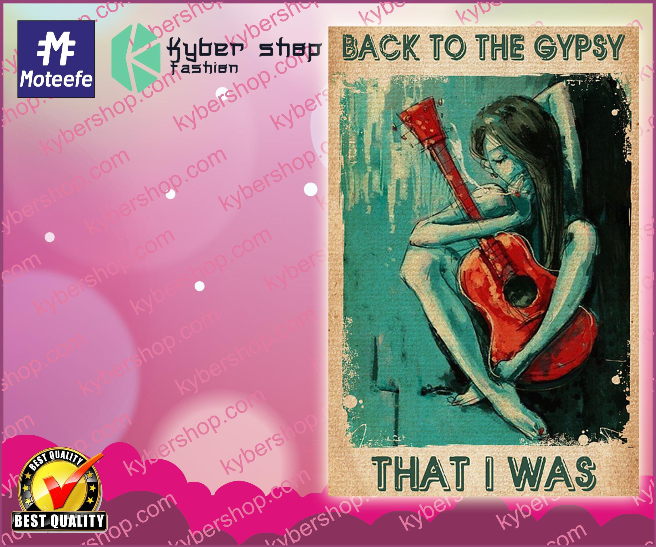 Back to the gypsy that I was poster 2 Back to the gypsy that I was poster