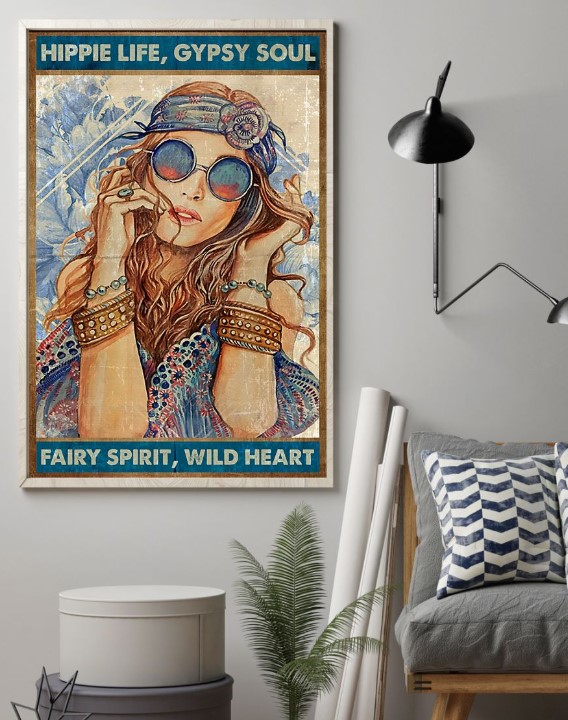Hippie life gypsy soul fairy spirit wild heart poster 3 Hippie life gypsy soul fairy spirit wild heart poster