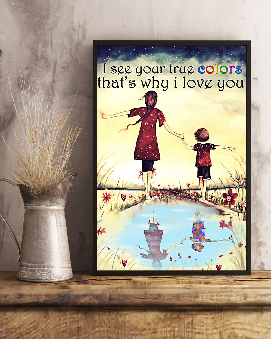 I see your true color that's why I love you poster 2 I see your true color thats why I love you poster