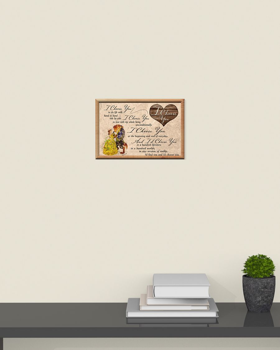 Belle and beast I choose you Belle poster 2 Belle and beast I choose you Belle poster