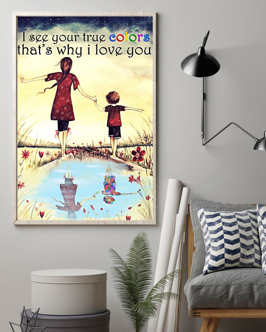 I see your true color that's why I love you poster 4 I see your true color thats why I love you poster