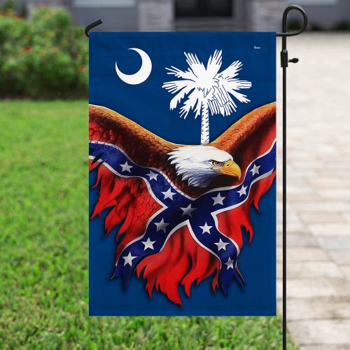 South Carolina Confederate American Flag
