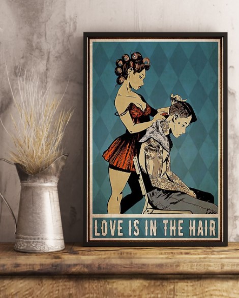 Poster Girl Hairdresser Love is In The Hair 5 Poster Girl Hairdresser Love is In The Hair