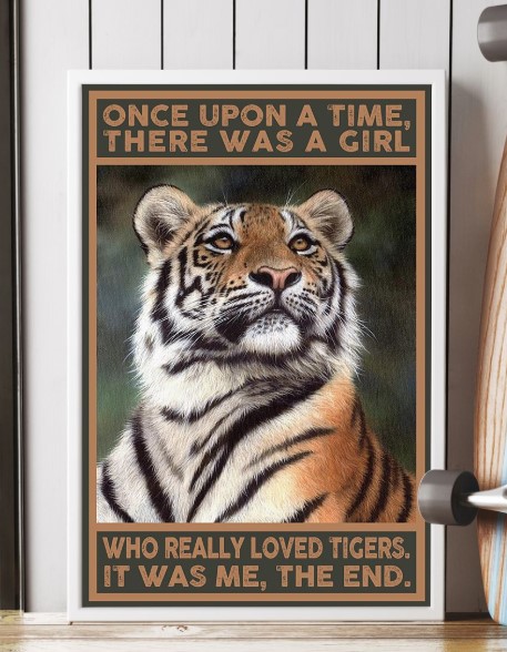A girl who really love tiger poster 3 A girl who really love tiger poster