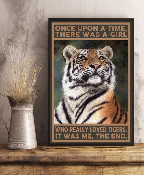 A girl who really love tiger poster 4 A girl who really love tiger poster