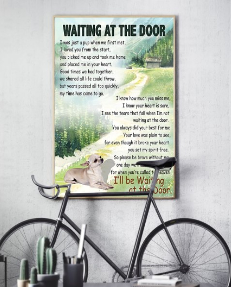 Chihuahua Waiting at the door poster 2 Chihuahua Waiting at the door poster