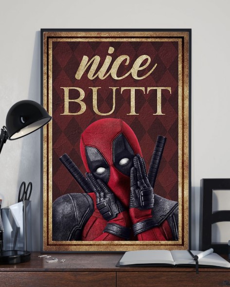 Deadpool nice butt poster 3 Deadpool nice butt poster