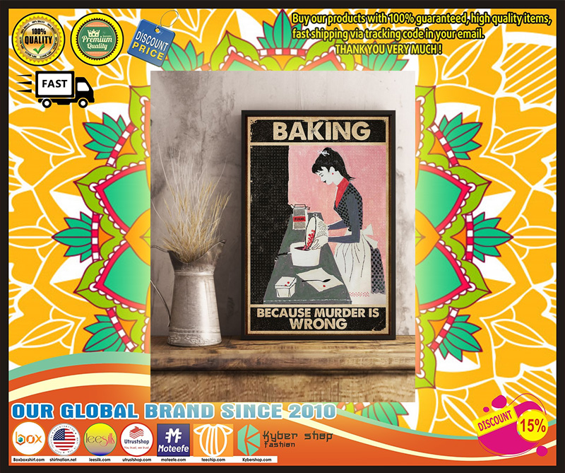 Baking Because Murder Is Wrong poster 5 Baking Because Murder Is Wrong poster