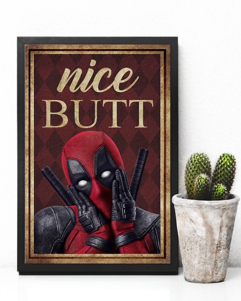 Deadpool nice butt poster 5 Deadpool nice butt poster