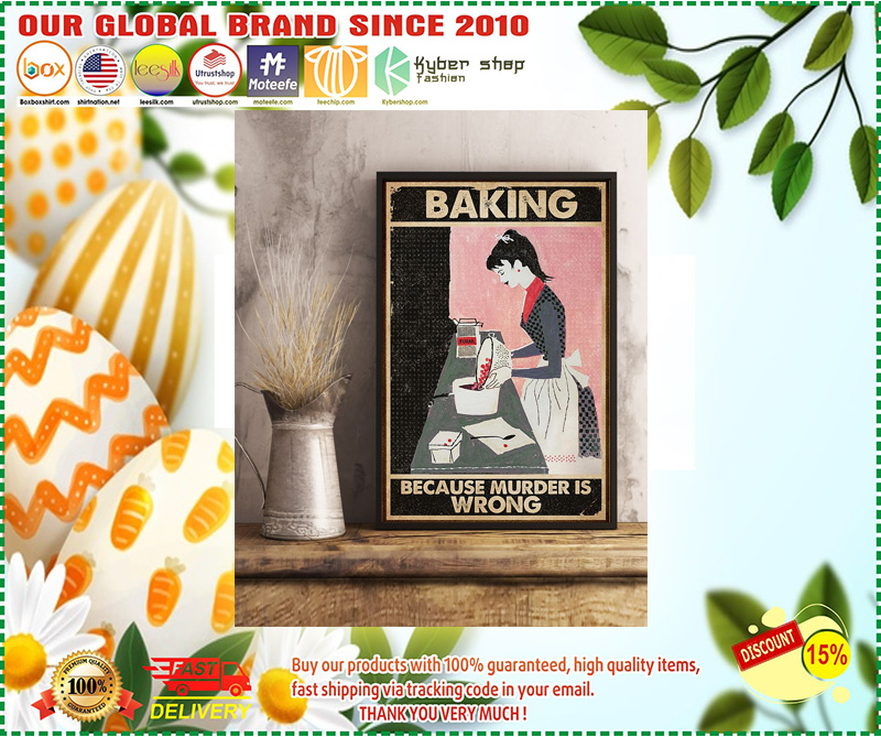 Baking Because Murder Is Wrong poster 3 Baking Because Murder Is Wrong poster