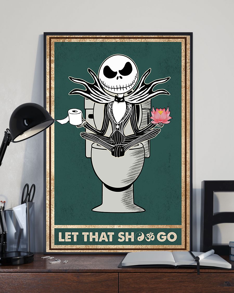 Jack Skellington Let that shirt go poster 3 Jack Skellington Let that shirt go poster