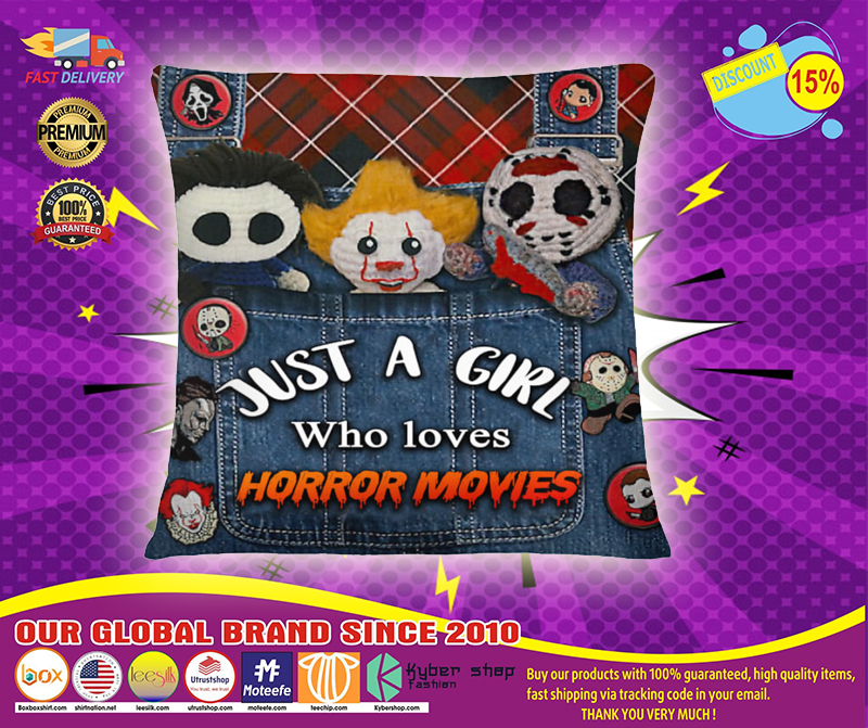 Just a girl who loves Horror movies tote bag 5 Just a girl who loves Horror movies tote bag