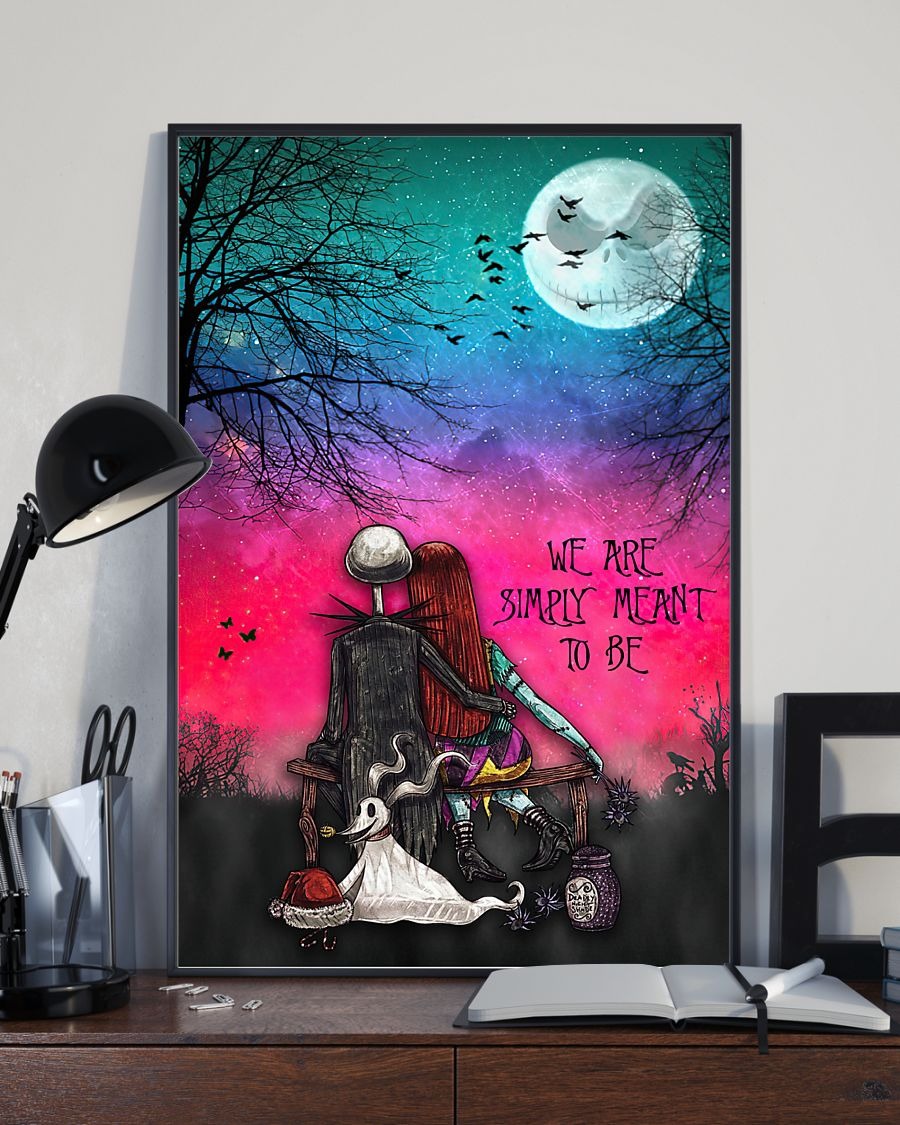 Jack and Sally We are simply meant to be poster 4 Jack and Sally We are simply meant to be poster