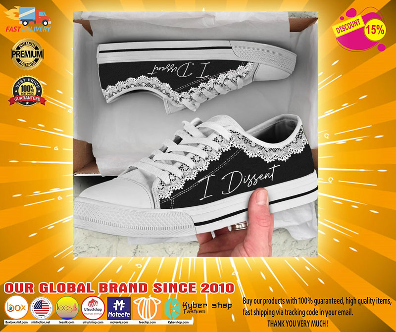 I dissent low top shoes 4 I dissent low top shoes