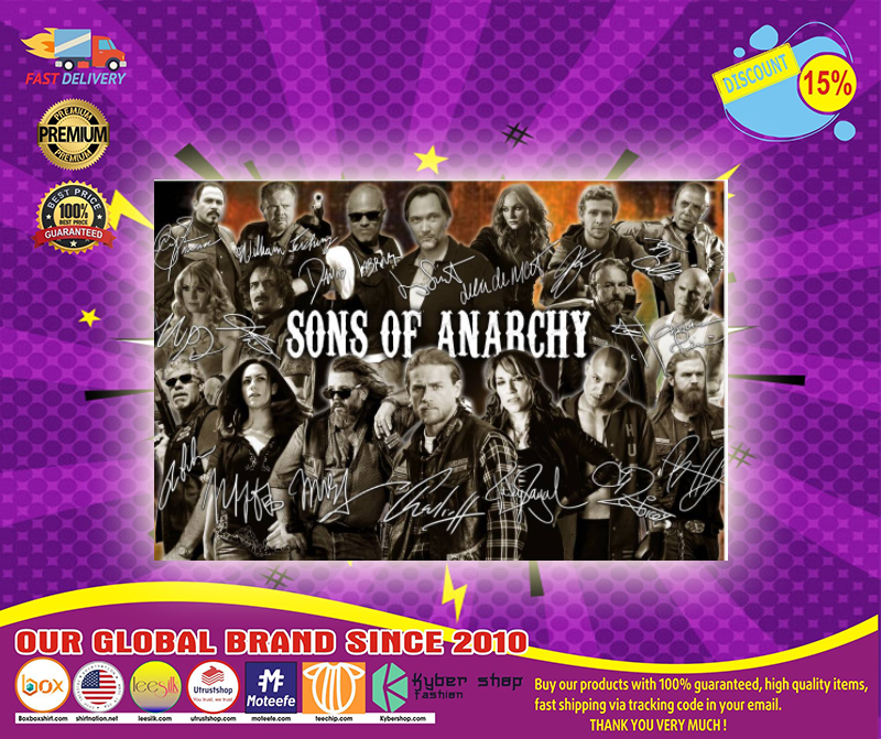 Son of Anarchy Signatures poster 5 Son of Anarchy Signatures poster