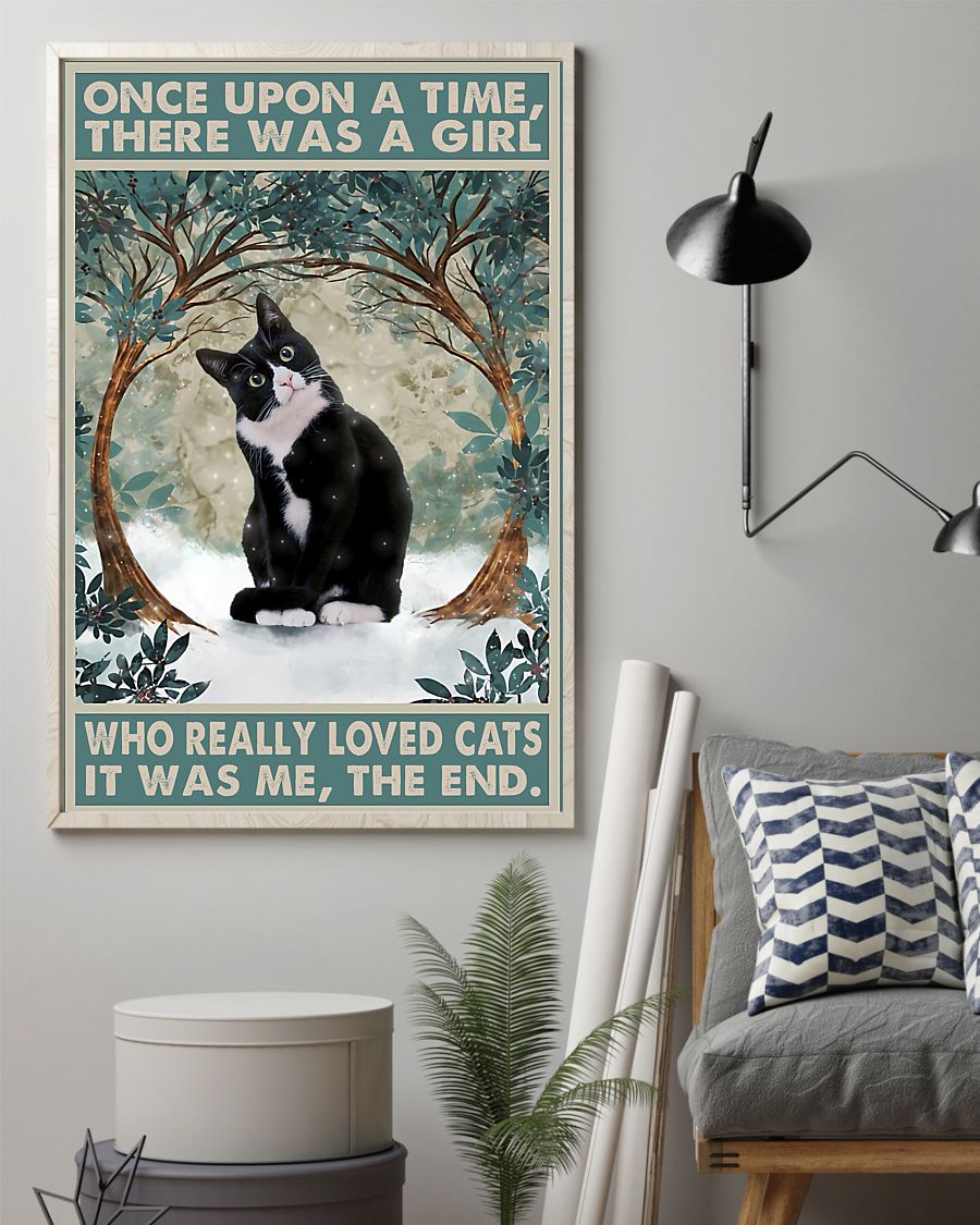 Once upon a time there was a girl who really loved cats poster 4 Once upon a time there was a girl who really loved cats poster