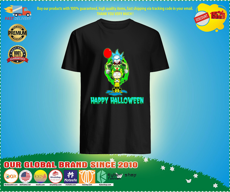 Rick and Morty happy halloween shirt, hoodie 4 Rick and Morty happy halloween poster