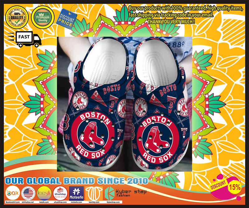 Boston red sox croc shoes 2 Boston red sox croc shoes