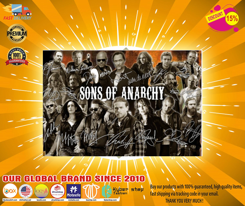 Son of Anarchy Signatures poster 4 Son of Anarchy Signatures poster