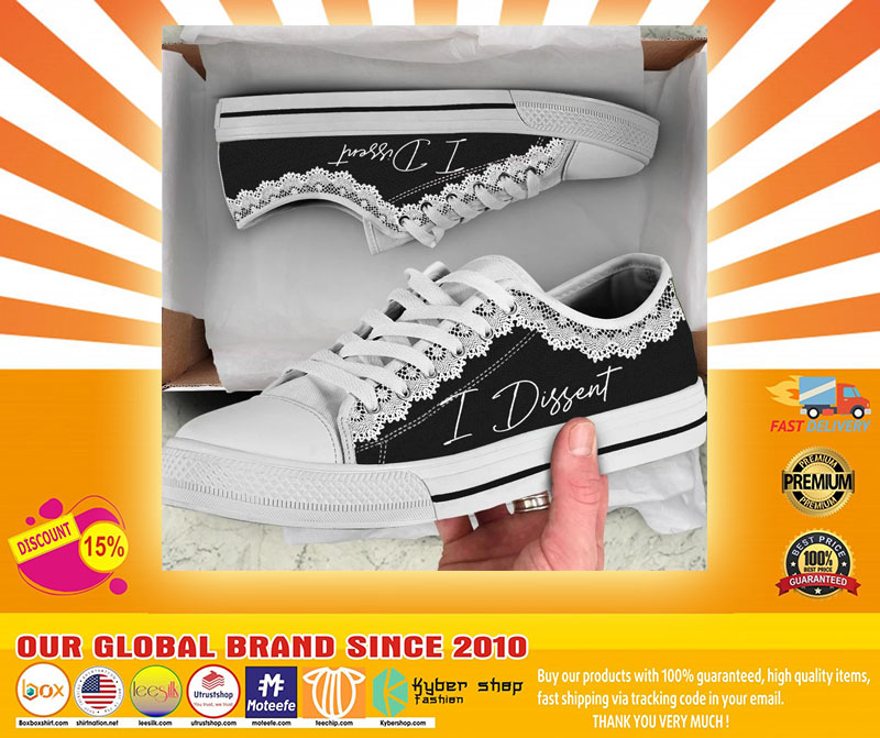 I dissent low top shoes 2 I dissent low top shoes