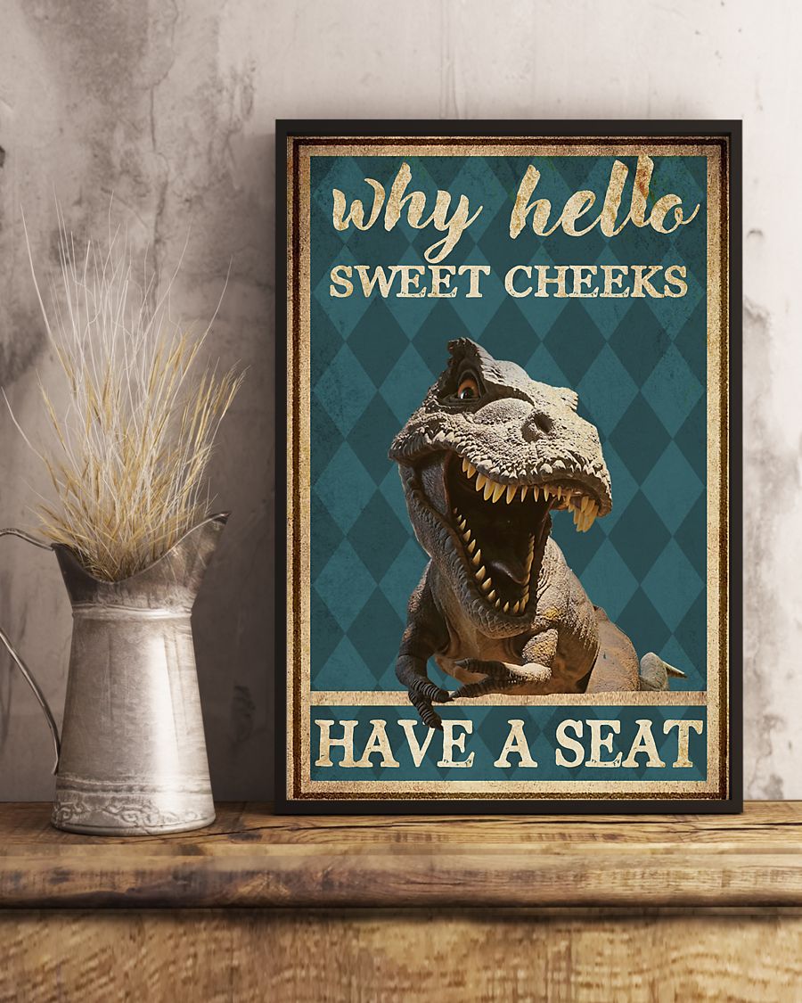 Sweet cheeks have a seat poster 2 Sweet cheeks have a seat poster