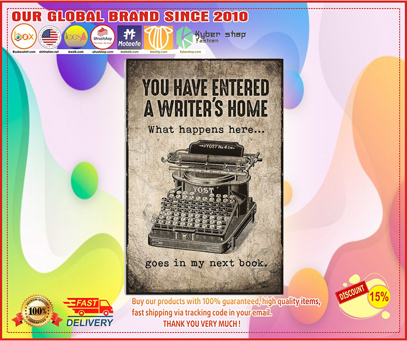 You have entered a writer's home poster 5 You have entered a writers home poster