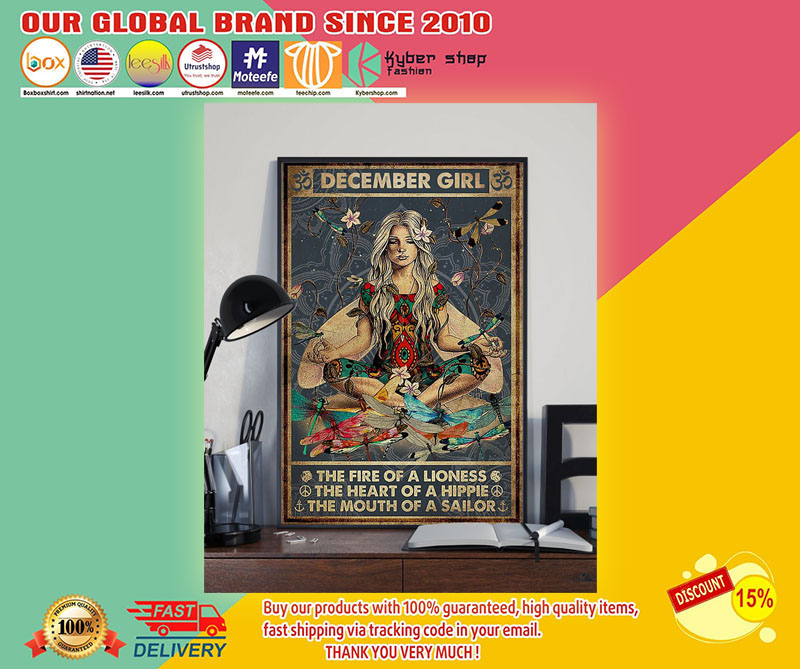 December girl the fire of a lioness the heart of a hippie the mouth of a sailor poster 3 December girl the fire of a lioness the heart of a hippie the mouth of a sailor poster