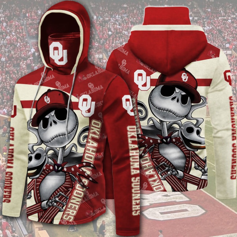 Jack Skellington Oklahoma Sooners 3D hoodie 11 JackSkellingtonOklahomaSoonersDhoodie