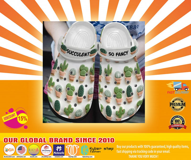 Succulent so fancy croc shoes crocband 3 Succulent so fancy croc shoes crocband