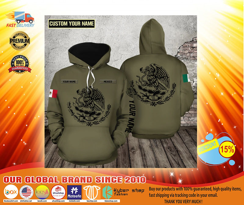 Coat of arms of Mexico Eagles eat snake 3d full print hoodie 3 Coat of arms of Mexico Eagles eat snake d full print hoodie