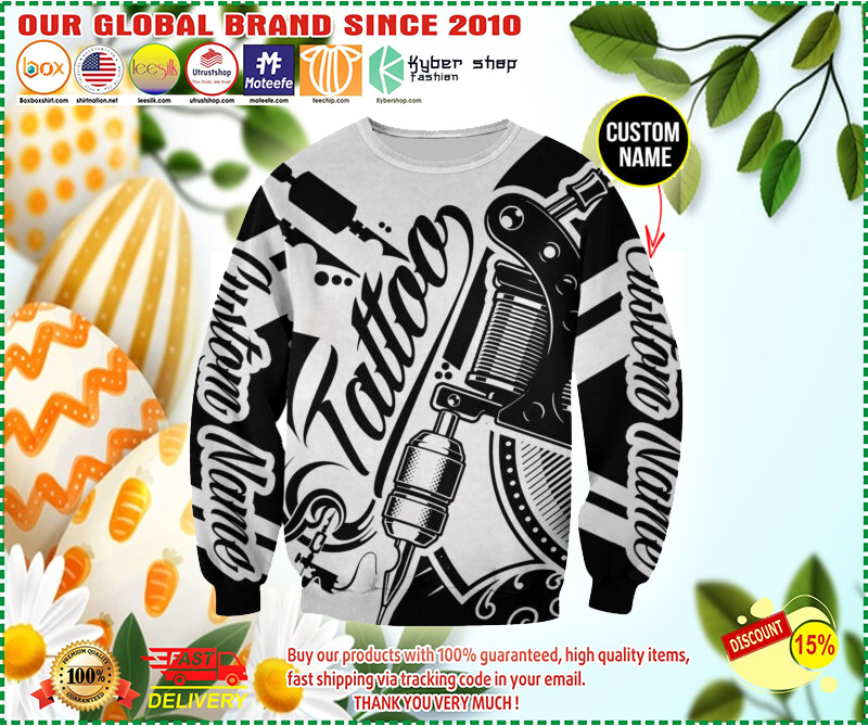 Tattoo hoodie 3d all over print custom name hoodie 3 Tattoo hoodie d all over print custom name hoodie and swatshirt