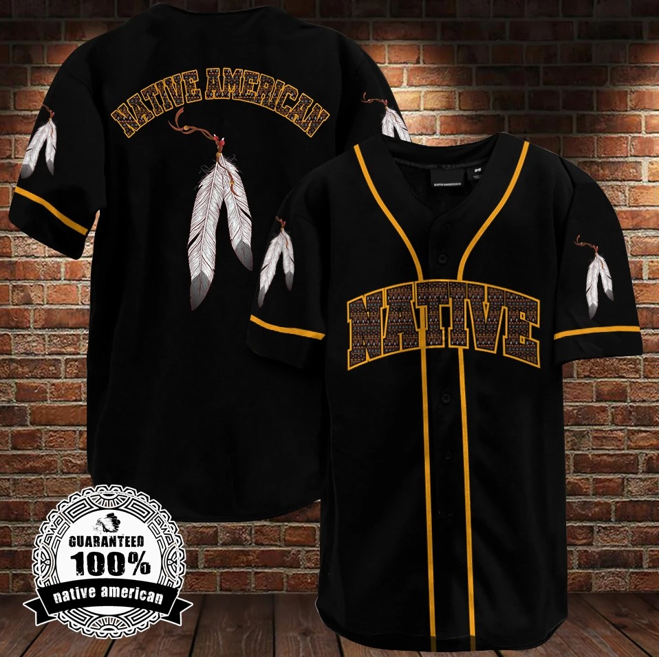 Native american BASEBALL SHIRT