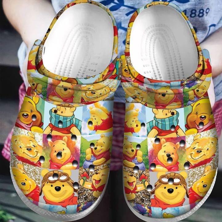 Winnie the Pooh croc shoes crocband