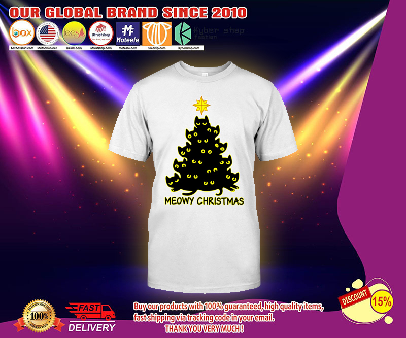 Meowy Christmas sweatshirt, hoodie 4 Meowy Christmas shirt