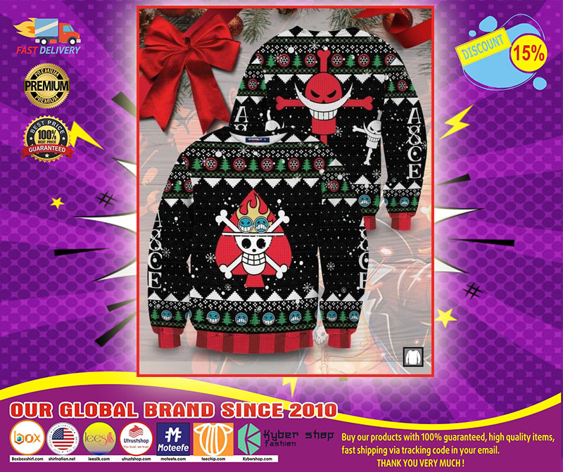 Skull Pirate ugly Christmas sweater 2 Skull Pirate ugly Christmas sweater