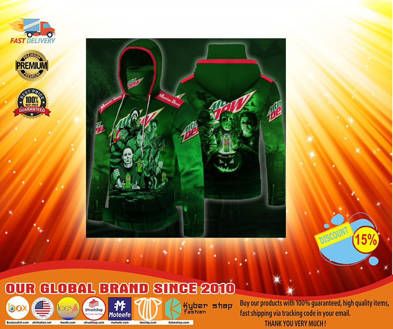 Mountain Dew horror movie 3D hoodie 3 Mountain Dew horror movie D hoodie