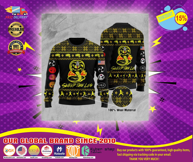 Cobra snake Sweep the leg sweater sweatshirt 5 Cobra snake Sweep the leg sweater sweatshirt