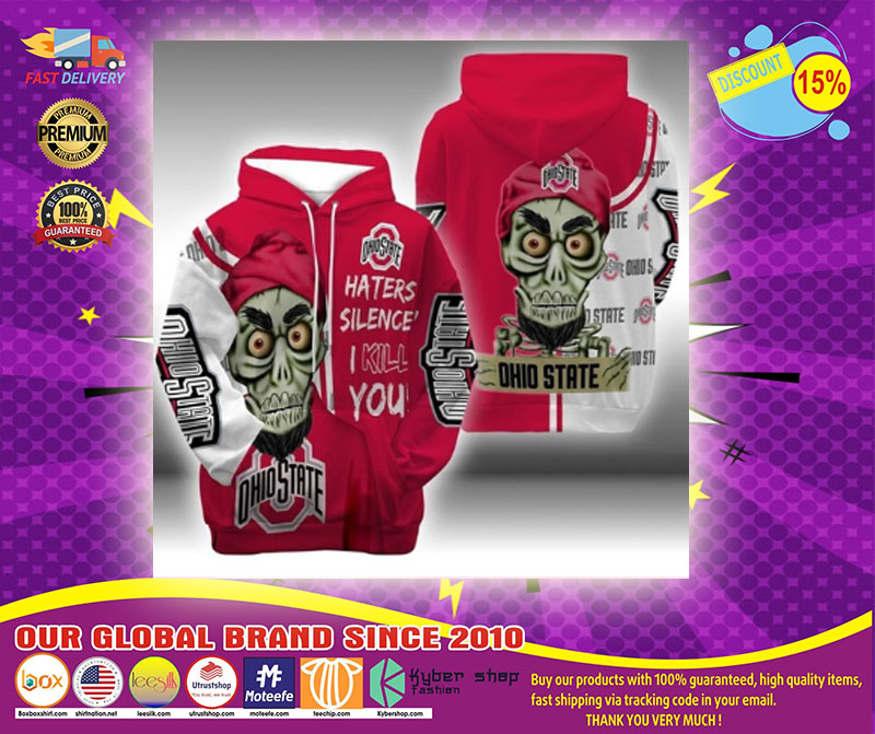 Achmed Ohio State Buckeyes 3d hoodie 5 Achmed Ohio State Buckeyes d hoodie
