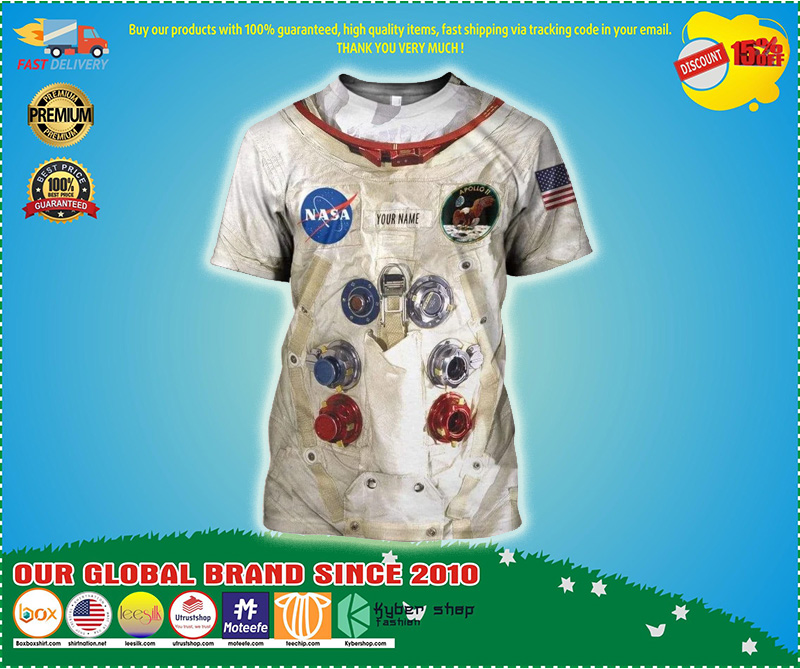 Armstrong spacesuit 3d over print hoodie 2 Armstrong spacesuit d over print hoodie and Tshirt