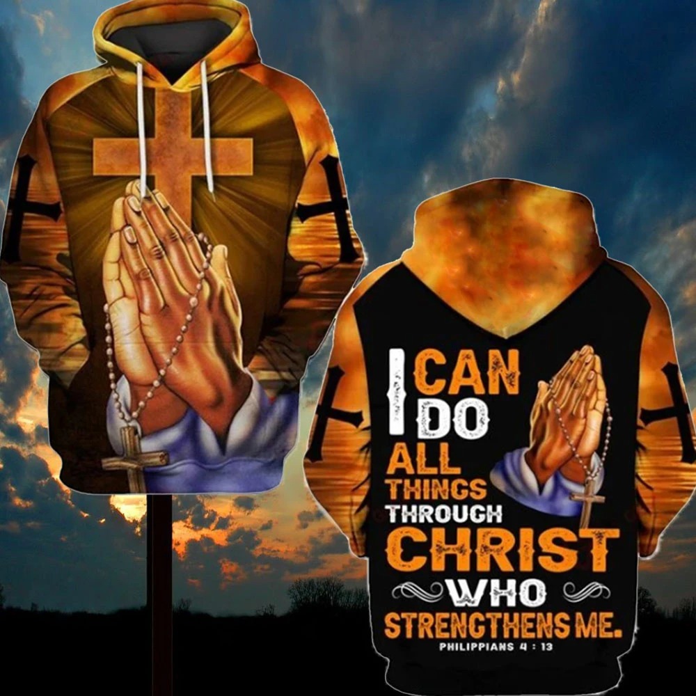 IcandoallthingthroughChristwhostrengthensmedhoodie